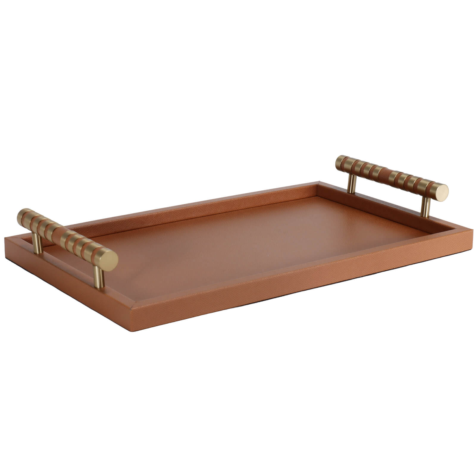 Serving Tray in Brown by Keiichi