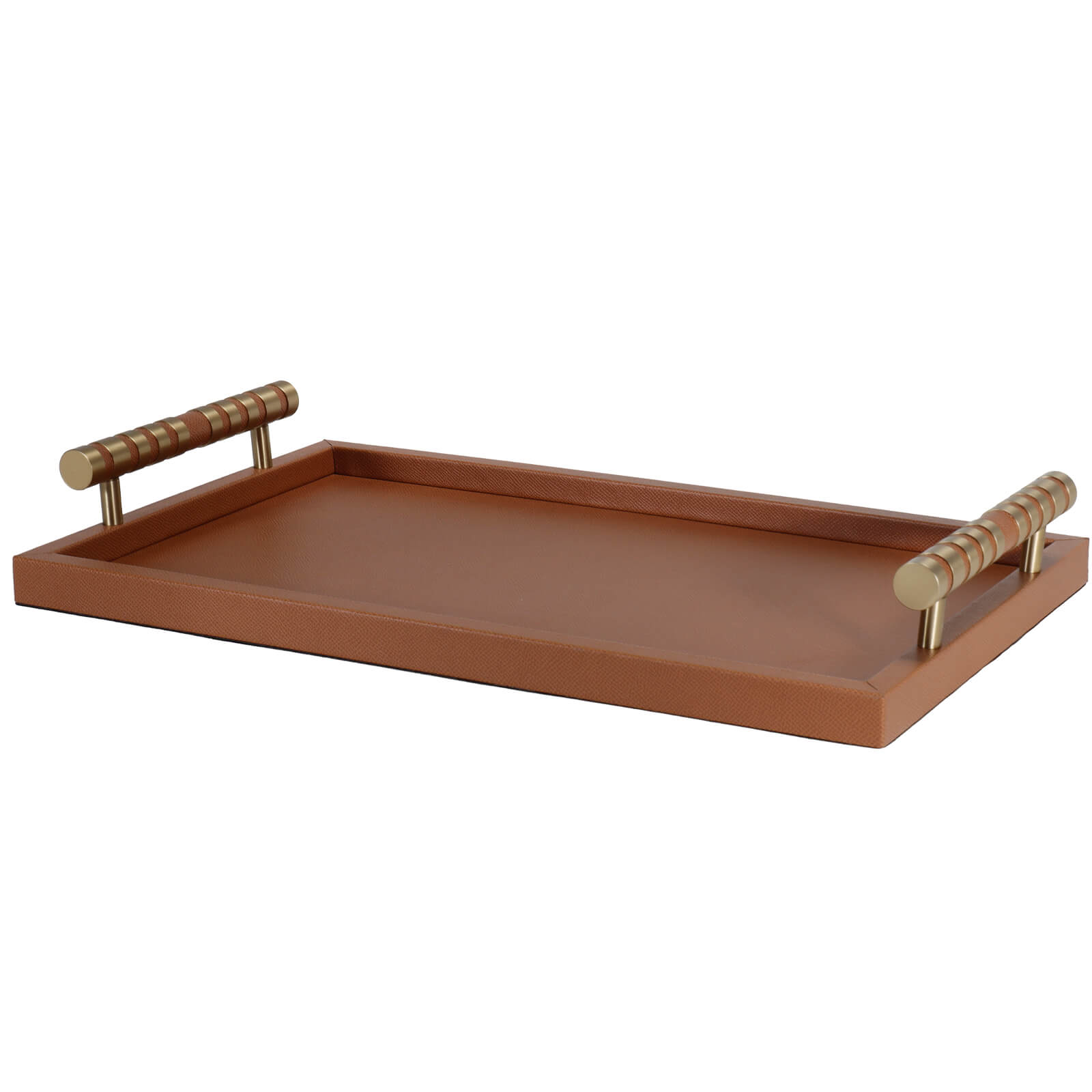 Serving Tray in Brown by Keiichi