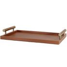 Serving Tray in Brown by Keiichi