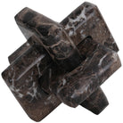 Loop Sculpture in Coffee Marble - Large by Keiichi