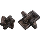 Loop Sculpture in Coffee Marble - Small by Keiichi