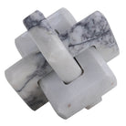 Loop Sculpture in Grey Marble - Large by Keiichi