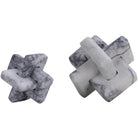Loop Sculpture in Grey Marble - Small by Keiichi