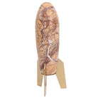 Rocket Sculpture in Brown Marble - Large by Keiichi