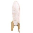 Rocket Sculpture in White Marble - Large by Keiichi