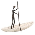 Sailing Man Sculpture by Keiichi