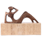 Abstract Figure Sculpture by Keiichi
