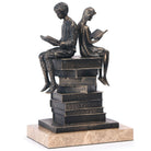 Reading Figures Sculpture by Keiichi