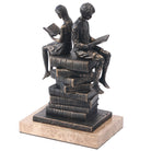 Reading Figures Sculpture by Keiichi