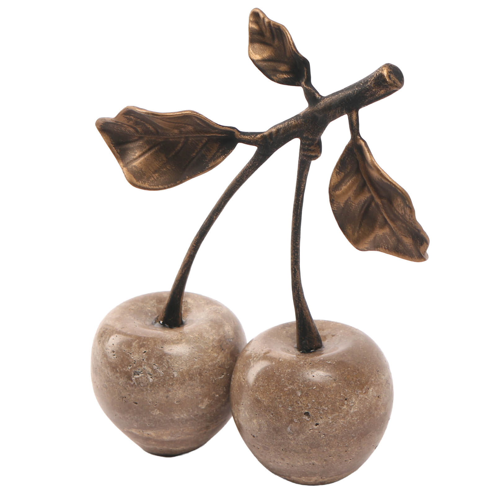 Cherry Ornament in Grey Marble by Keiichi