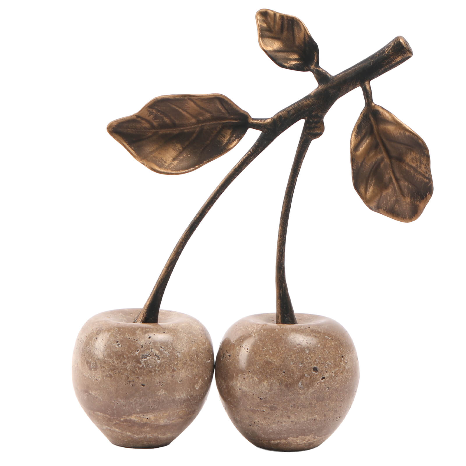 Cherry Ornament in Grey Marble by Keiichi