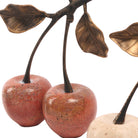Cherry Ornament in Red Marble by Keiichi