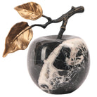 Apple Ornament in Bulgari Black Marble by Keiichi