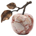 Apple Ornament in Bulgari Red Marble by Keiichi