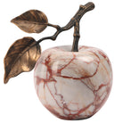 Apple Ornament in Bulgari Red Marble by Keiichi