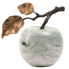 Apple Ornament in Green Marble by Keiichi