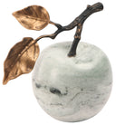 Apple Ornament in Green Marble by Keiichi