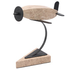 Aircraft Form Sculpture in Light by Keiichi