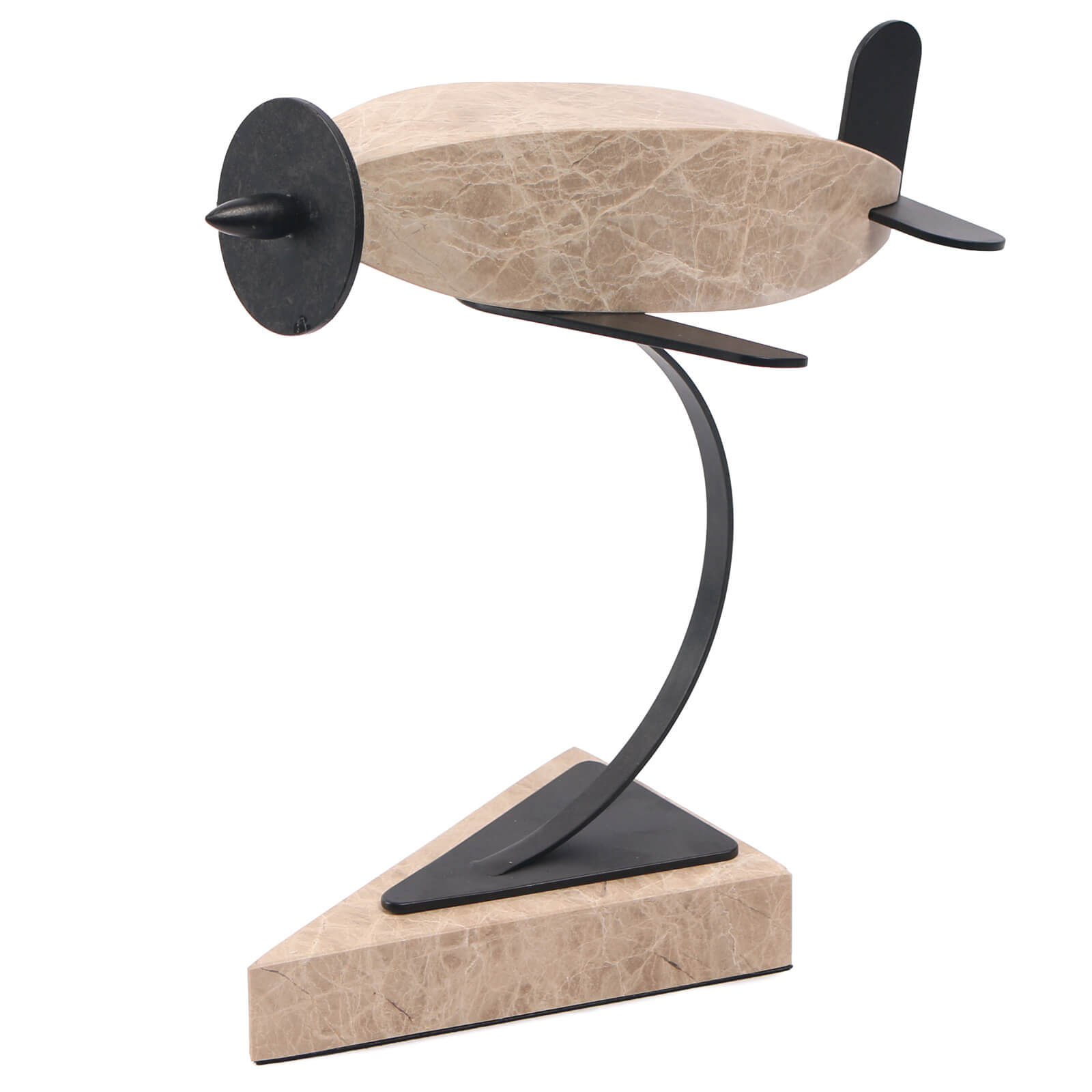 Aircraft Form Sculpture in Light by Keiichi