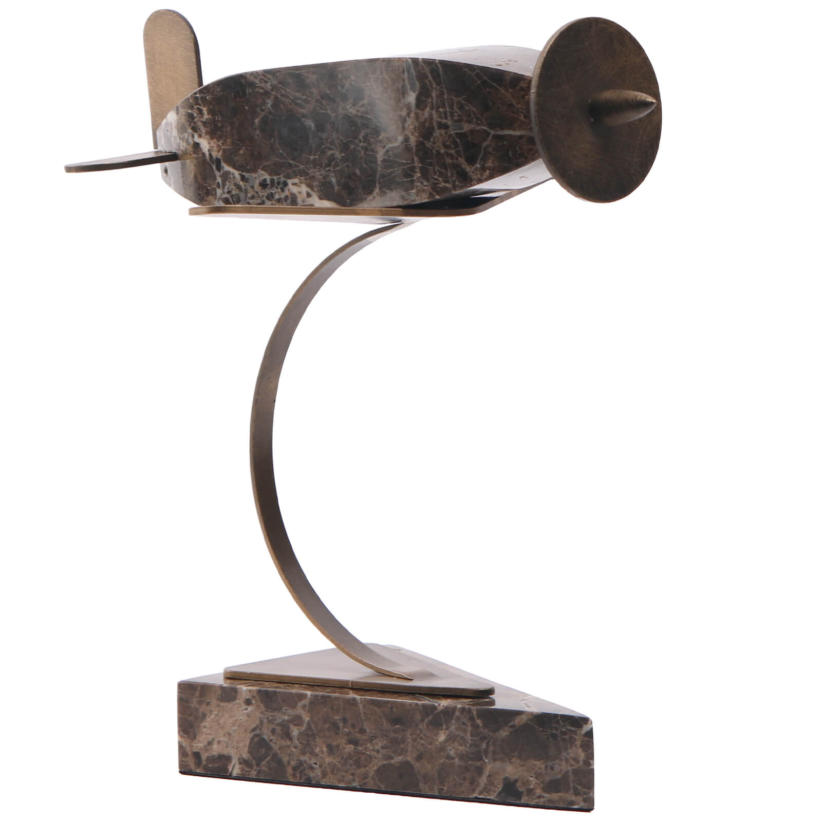 Aircraft Form Sculpture in Dark by Keiichi