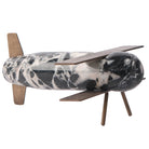 Flying Form Plane Sculpture by Keiichi