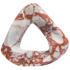 Rosso Loop Abstract Art Ornament by Keiichi