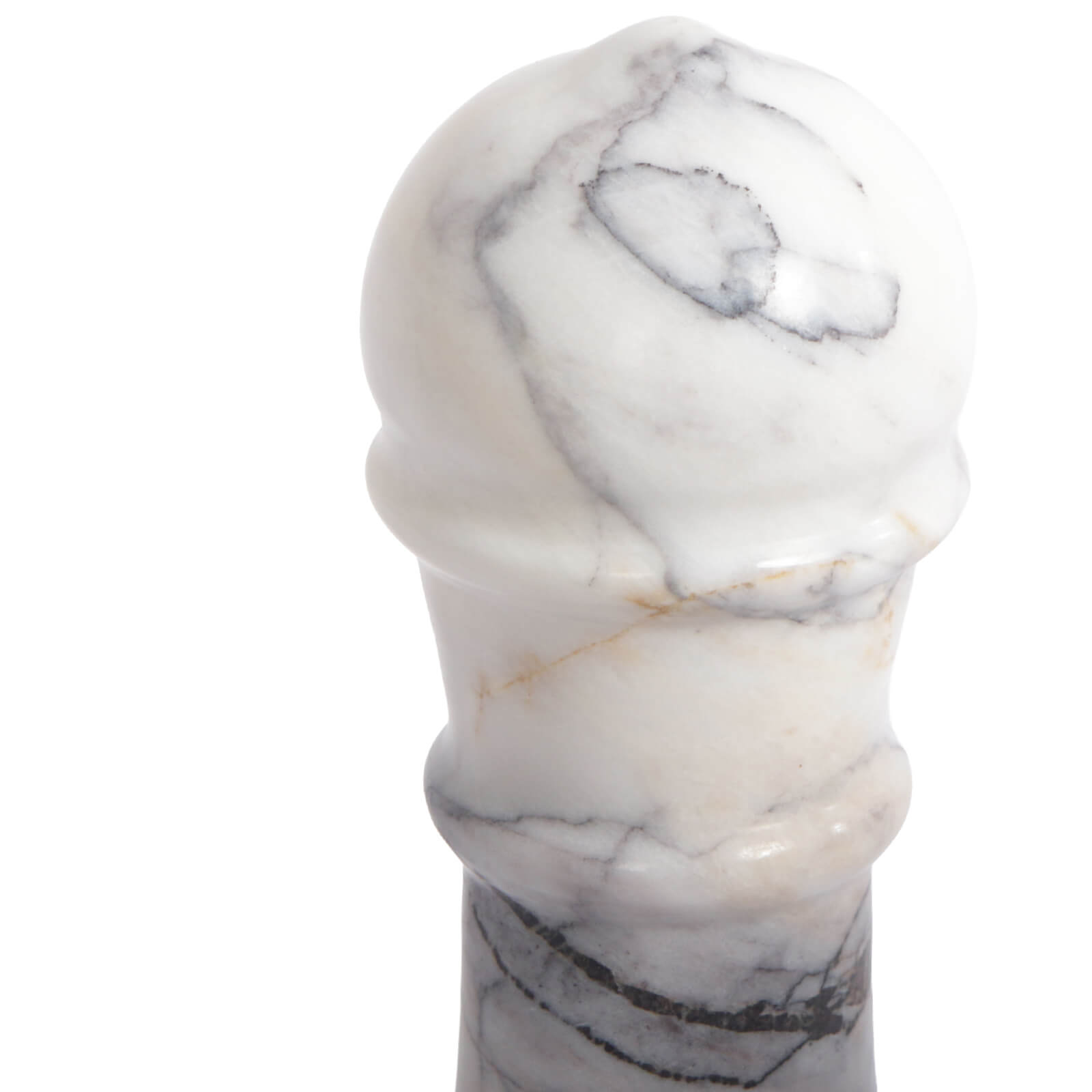 Chess King Ornament in Marble by Keiichi