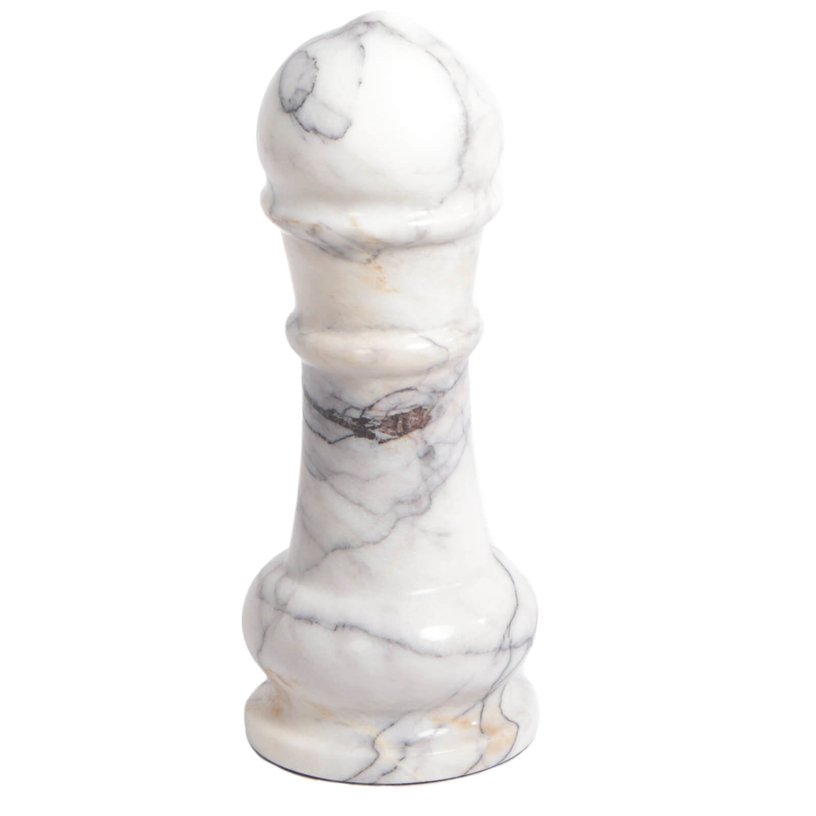 Chess King Ornament in Marble by Keiichi