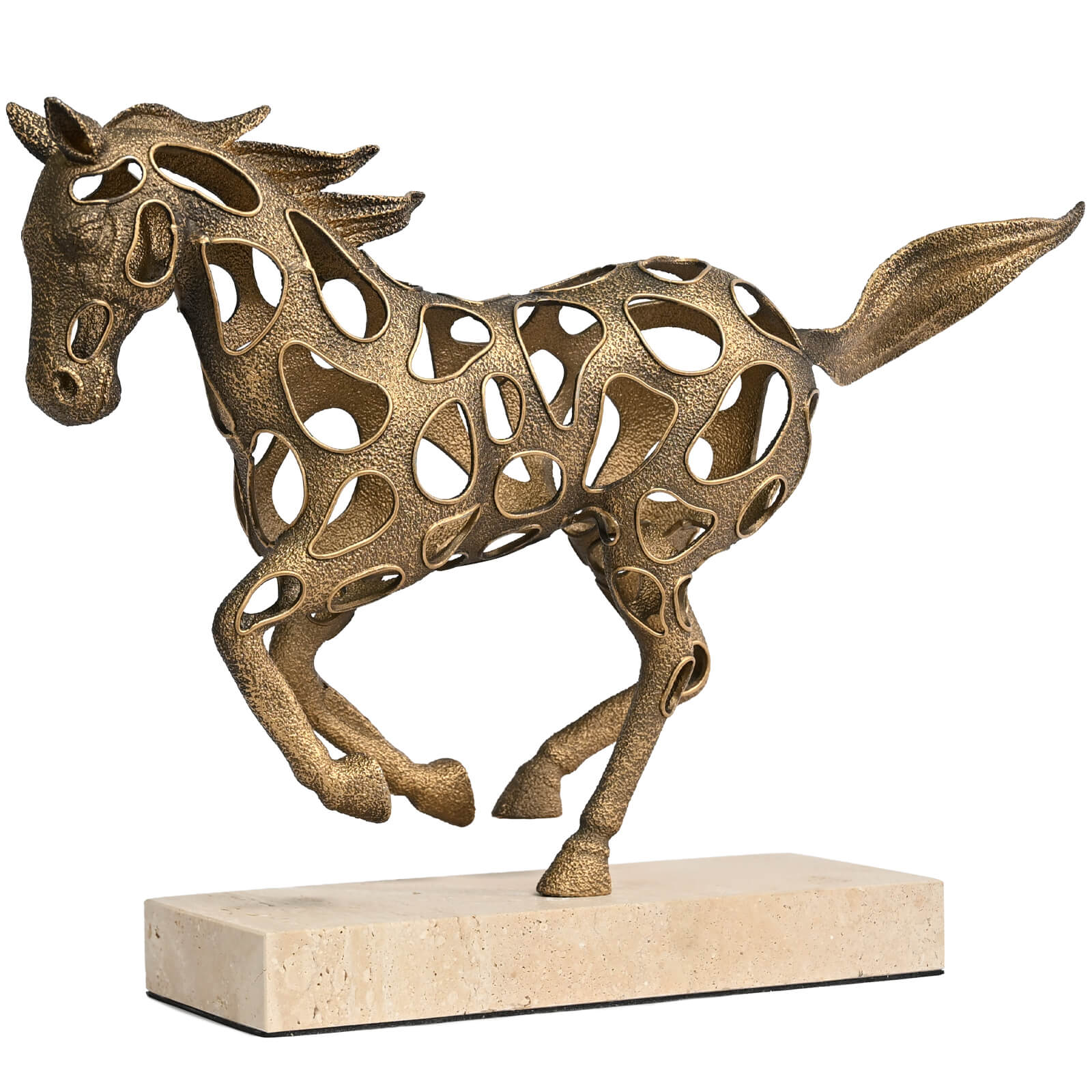 Running Hollow Horse Sculpture by Keiichi