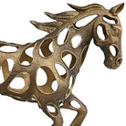Running Hollow Horse Sculpture by Keiichi