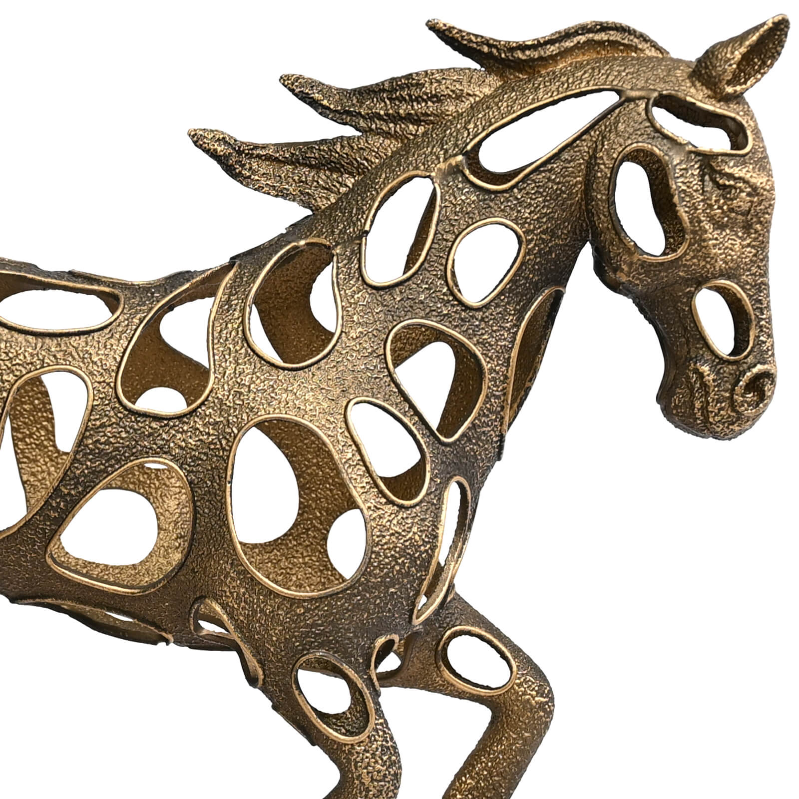 Running Hollow Horse Sculpture by Keiichi