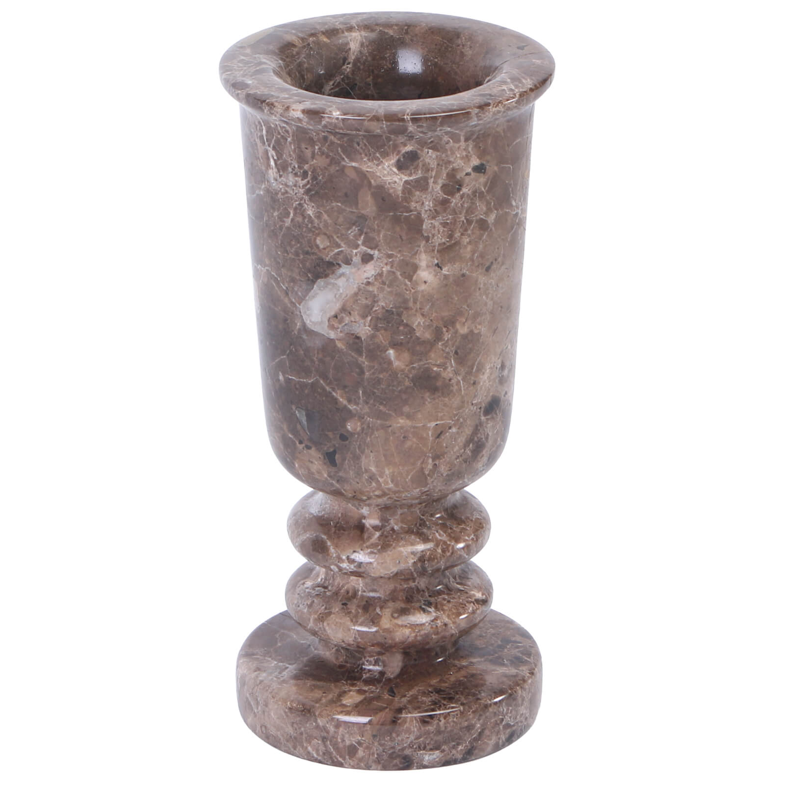 Emperador Marble Vase by Keiichi