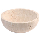 Elysian Bowl in Travertine by Keiichi