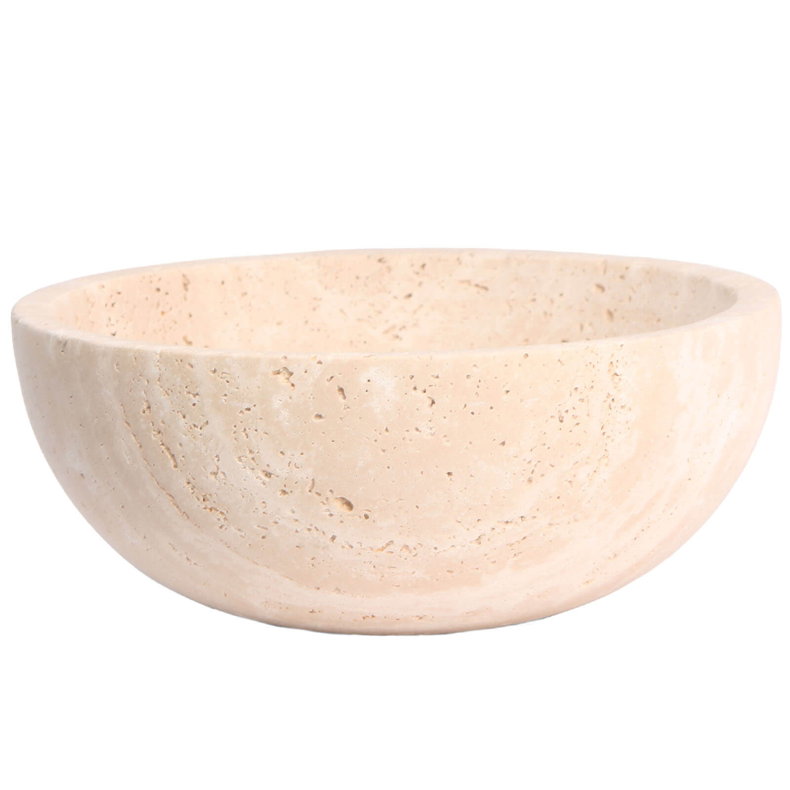 Elysian Bowl in Travertine by Keiichi