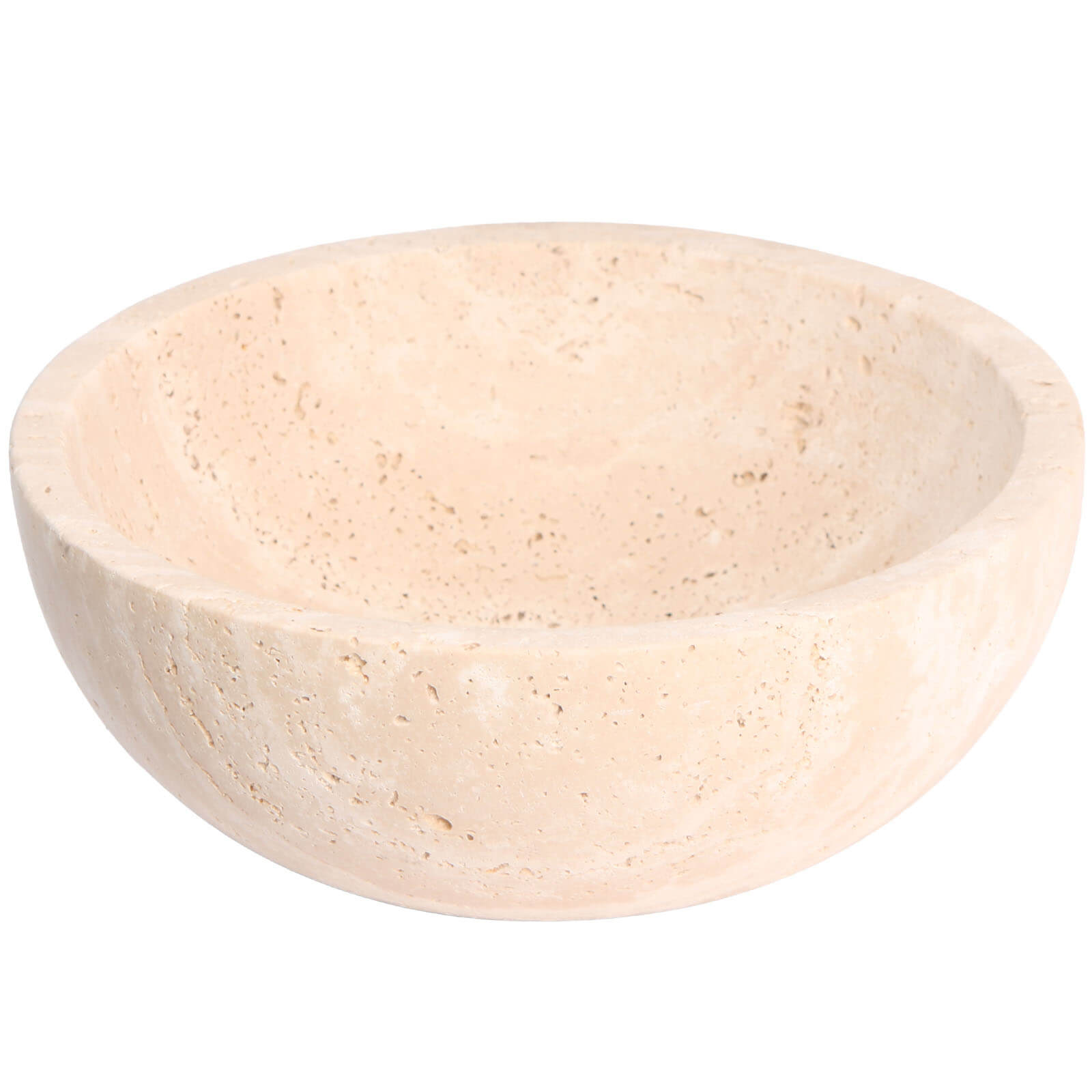 Elysian Bowl in Travertine by Keiichi