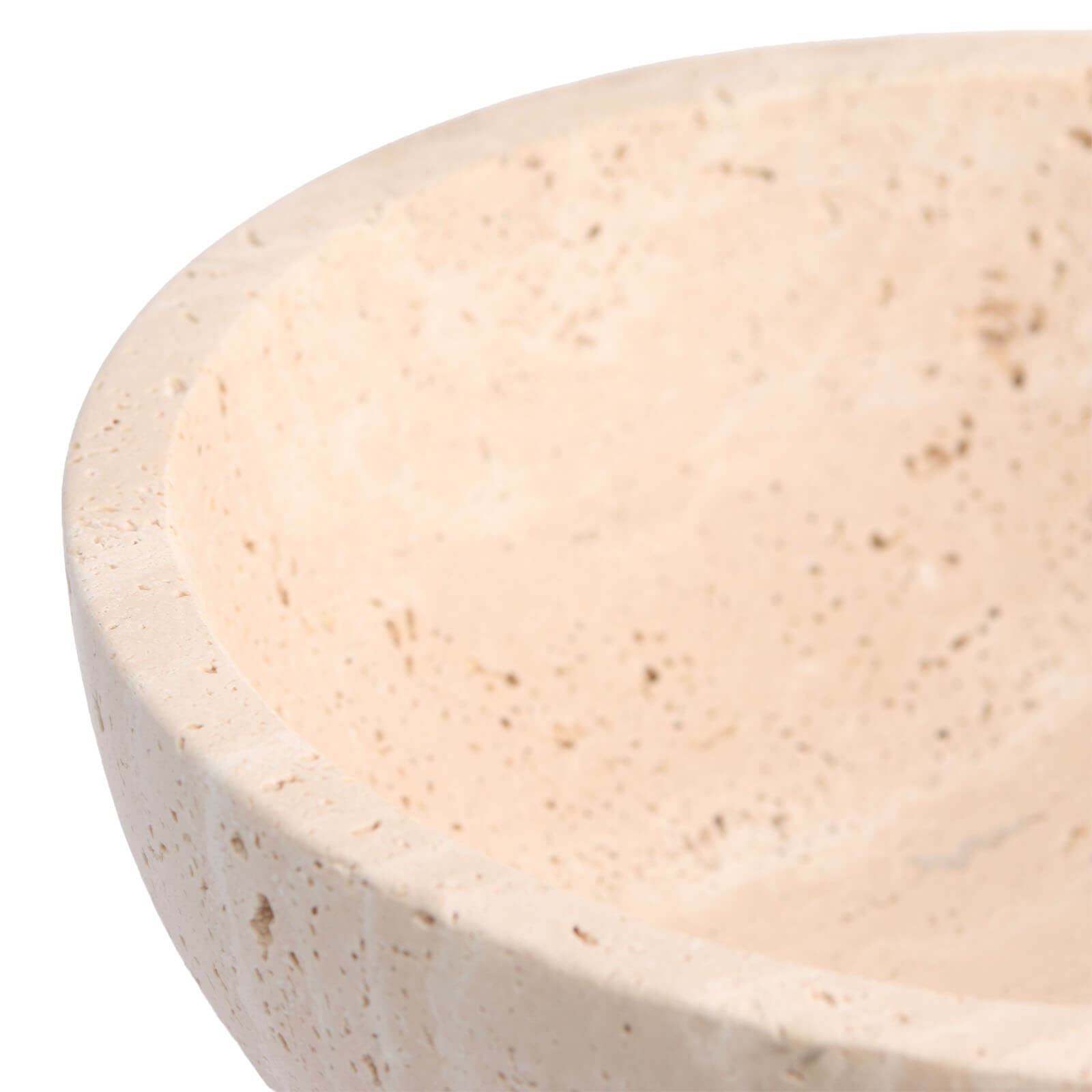 Elysian Bowl in Travertine by Keiichi