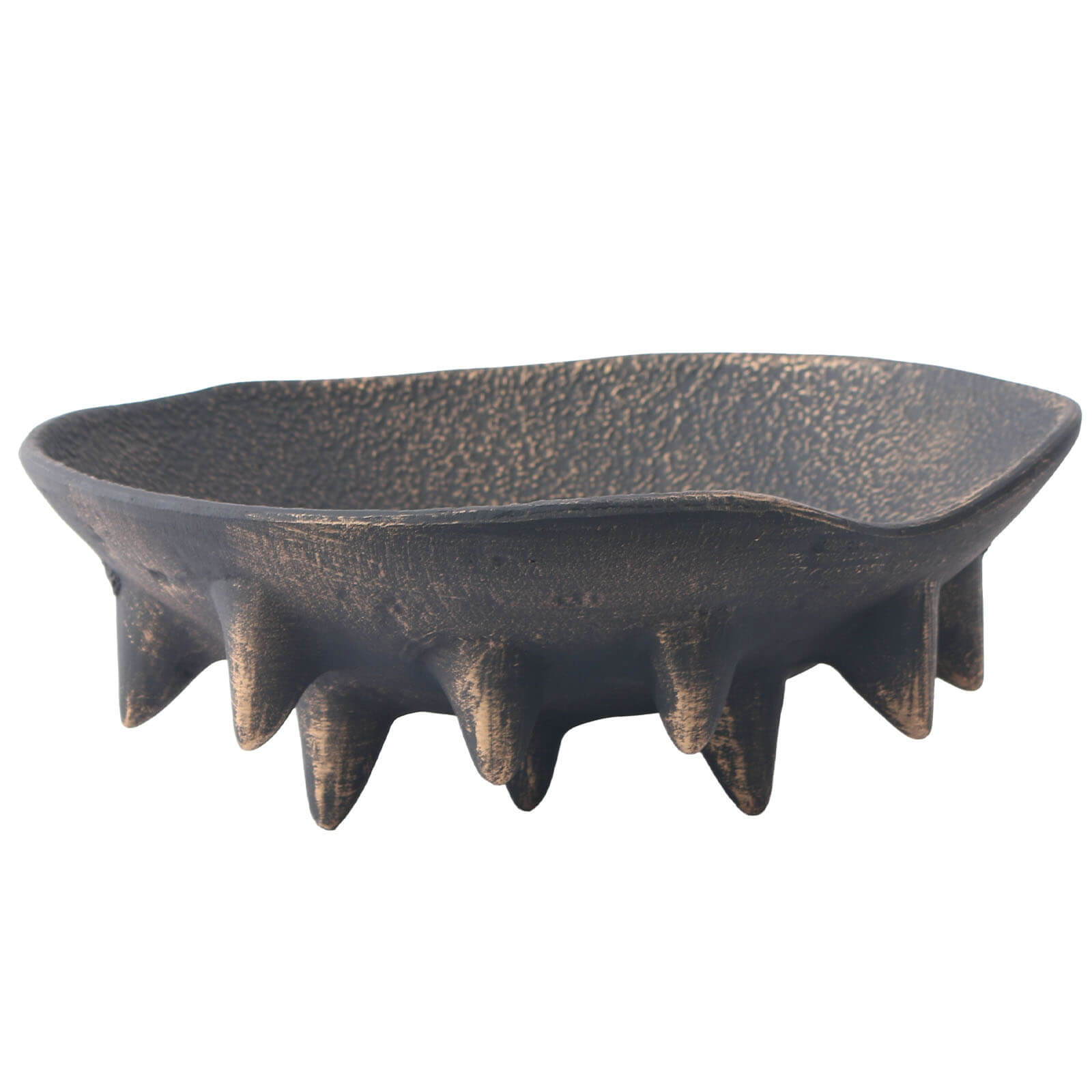 Metal Bowl in Vintage Black by Keiichi