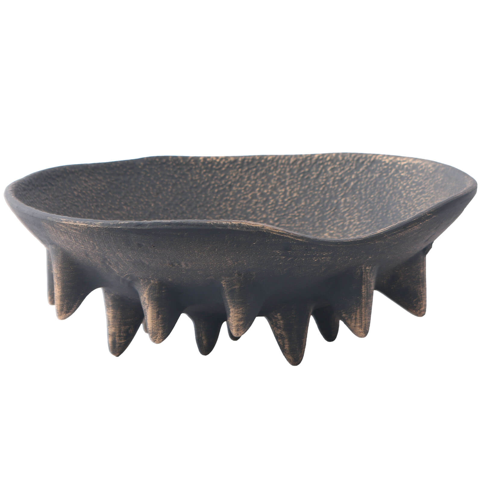 Metal Bowl in Vintage Black by Keiichi