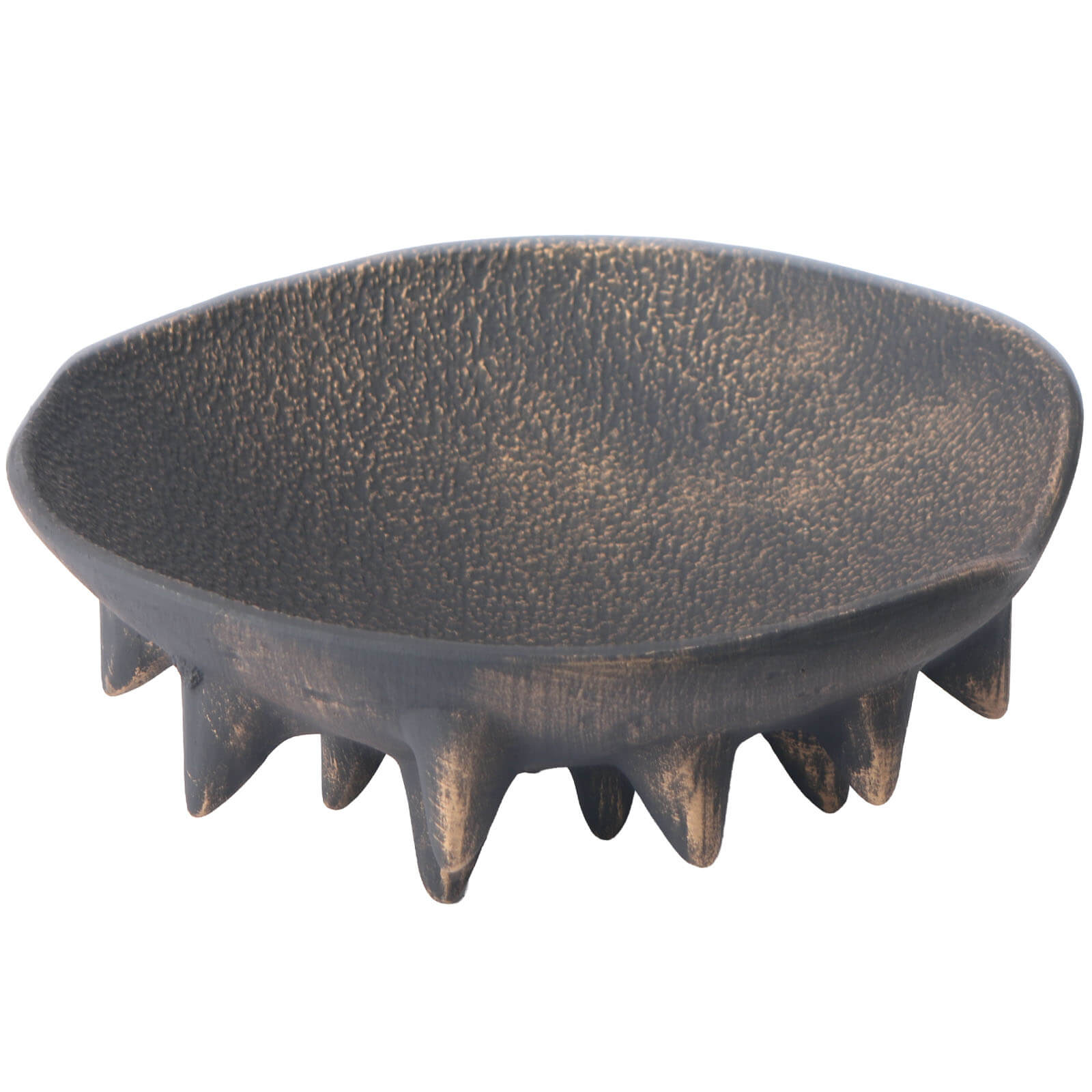 Metal Bowl in Vintage Black by Keiichi
