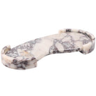 Curved Tray in Bulgari Purple Marble by Keiichi