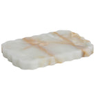 Freeform Tray in Snow Plum Marble by Keiichi