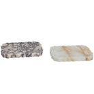 Freeform Tray in Snow Plum Marble by Keiichi