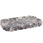 Freeform Tray in Bulgari Purple Marble by Keiichi