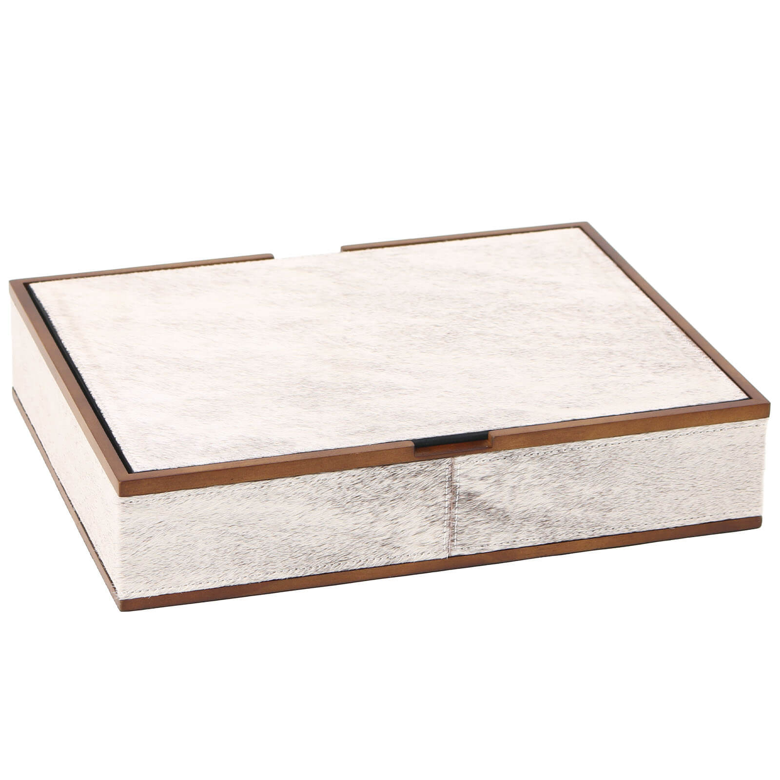 Carrington Horsehair Decorative Box - Large by Keiichi