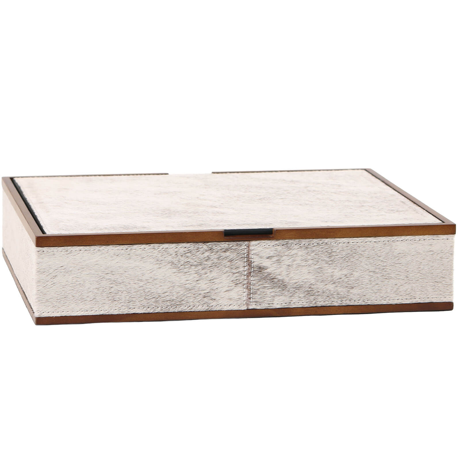 Carrington Horsehair Decorative Box - Large by Keiichi