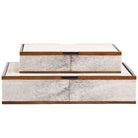 Carrington Horsehair Decorative Box - Large by Keiichi