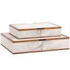 Carrington Horsehair Decorative Box - Large by Keiichi
