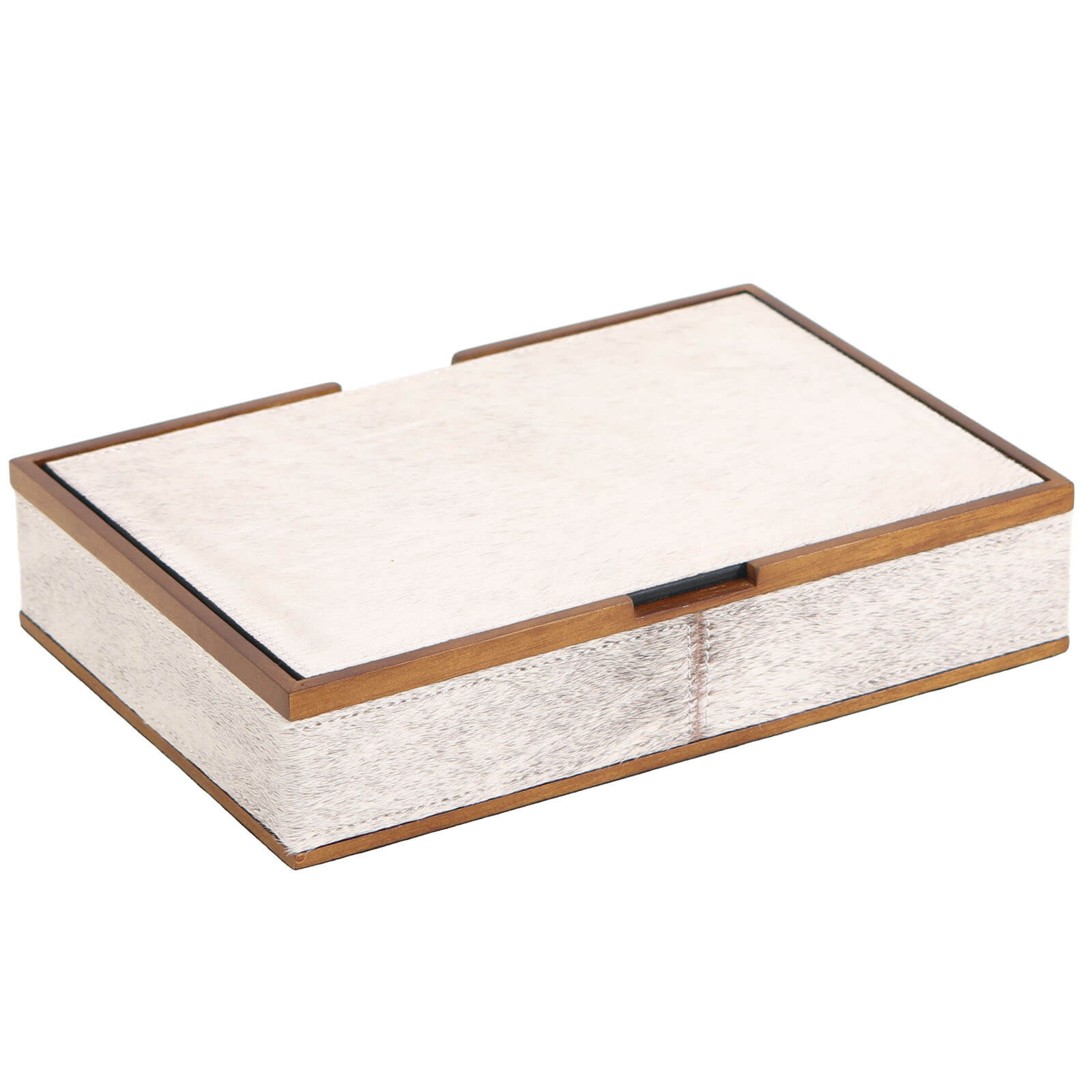 Carrington Horsehair Decorative Box - Small by Keiichi