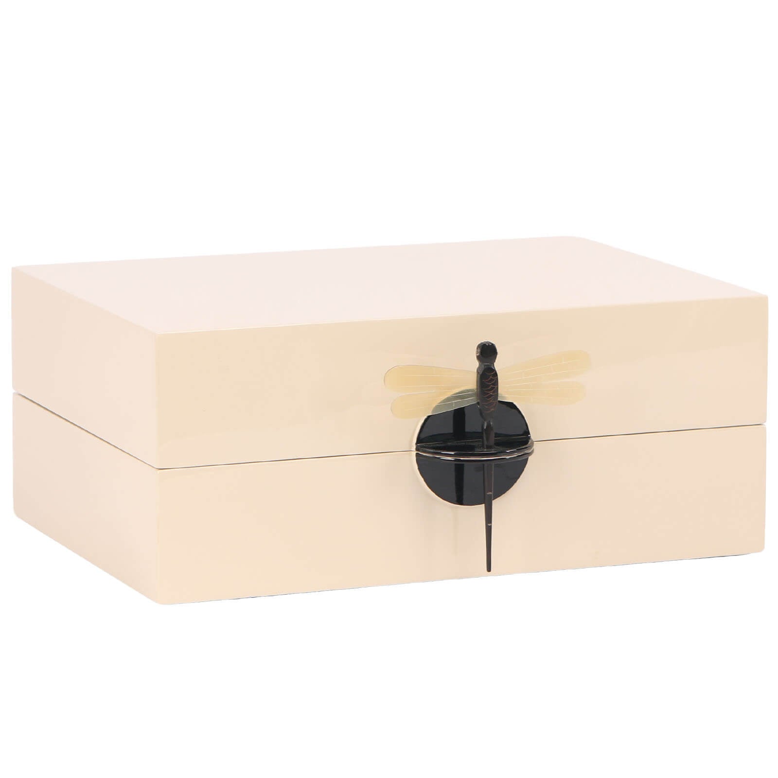 Lacquer Hinged Decorative Box - Large by Keiichi