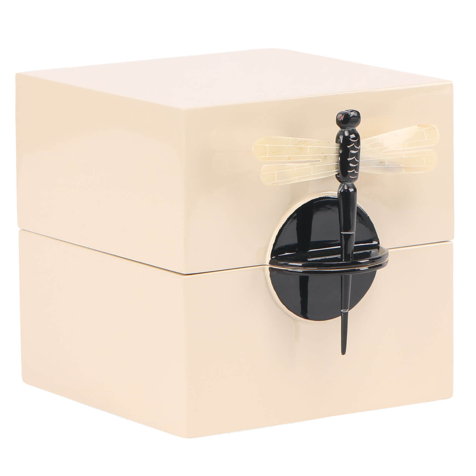 Lacquer Hinged Decorative Box - Small by Keiichi